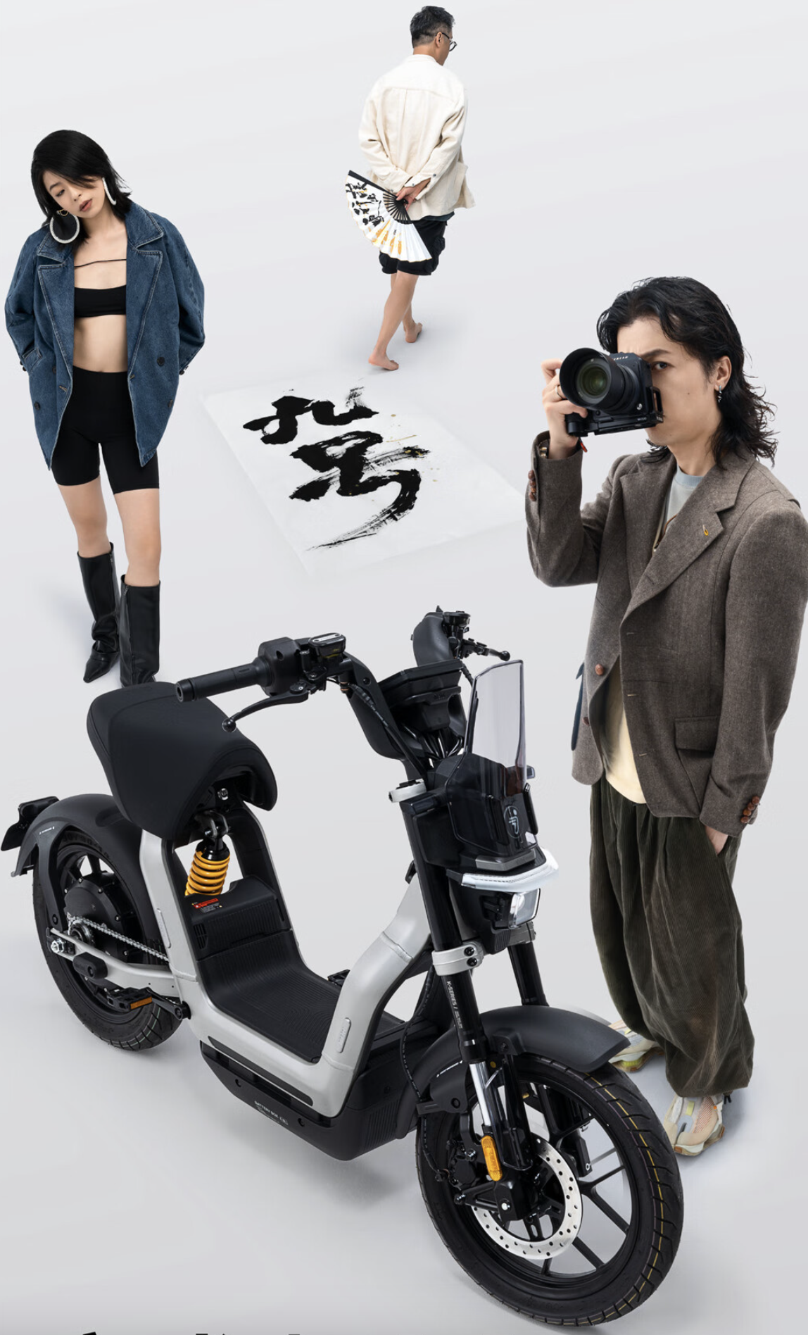 新中产应该选哪款电动车？智能化是关键新款九号Kz110有颜还有「智」(图3)