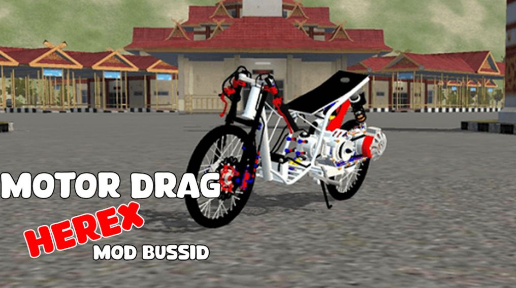 电机行驶的摩托车(ModMotorDragHerexBussid)(图1)